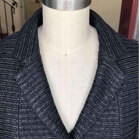 Robert Rodriguez Black 3/4  Sleeve  Blazer Sz8 - Picture 2 of 8